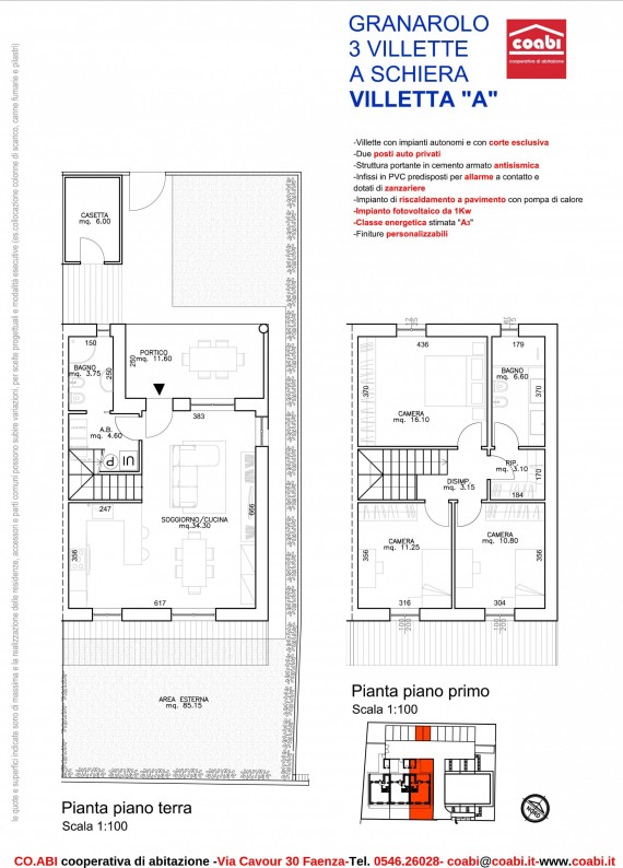 GRANAROLO - PROSSIMA REALIZZAZIONE